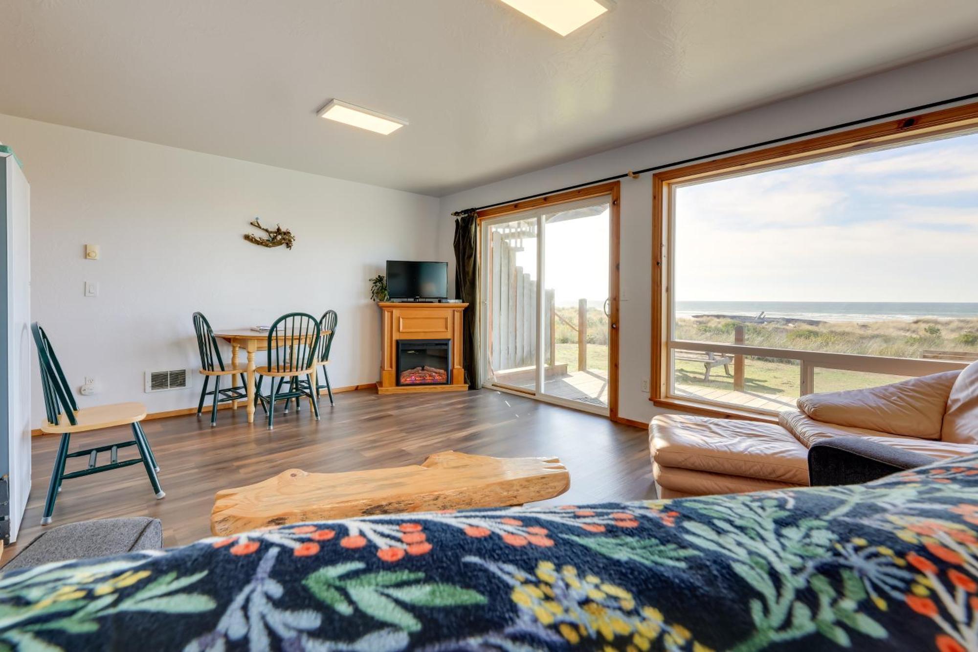 Sanderling Sea Cottages, Unit 13 Waldport Luaran gambar