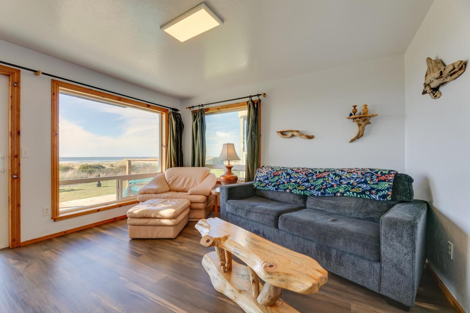 Sanderling Sea Cottages, Unit 13 Waldport Luaran gambar