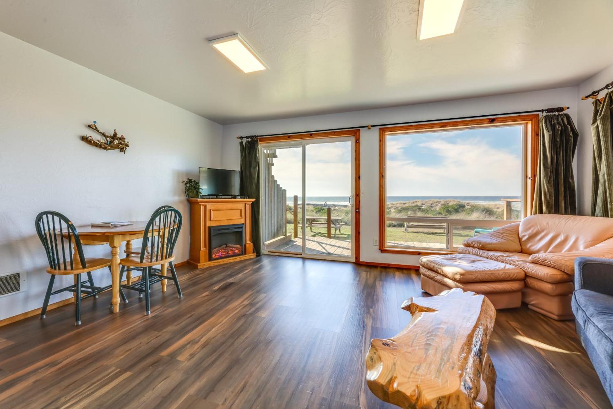Sanderling Sea Cottages, Unit 13 Waldport Luaran gambar